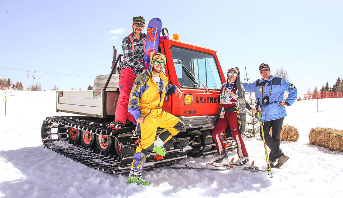 The Ski Carousel Vintage Party Movimënt Alta Badia